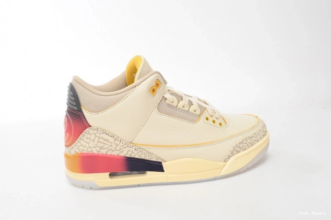 Kick Theory Air x Medellin Sunset FN0344-901 Jordan 3 Balvin J 0629